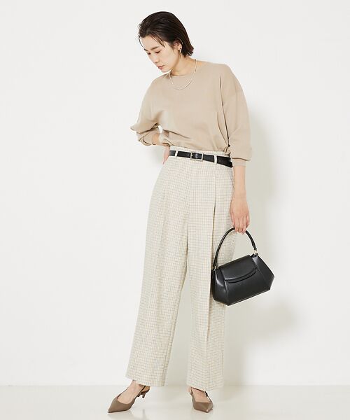 qualite / カリテ パンツ | ミックスカラーツイードパンツ | 詳細10