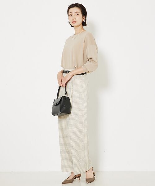 qualite / カリテ パンツ | ミックスカラーツイードパンツ | 詳細11