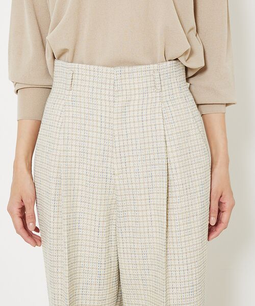 qualite / カリテ パンツ | ミックスカラーツイードパンツ | 詳細7