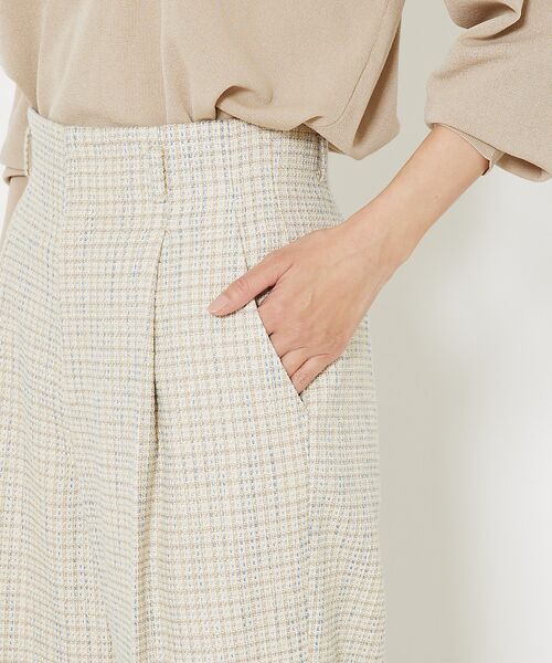 qualite / カリテ パンツ | ミックスカラーツイードパンツ | 詳細8