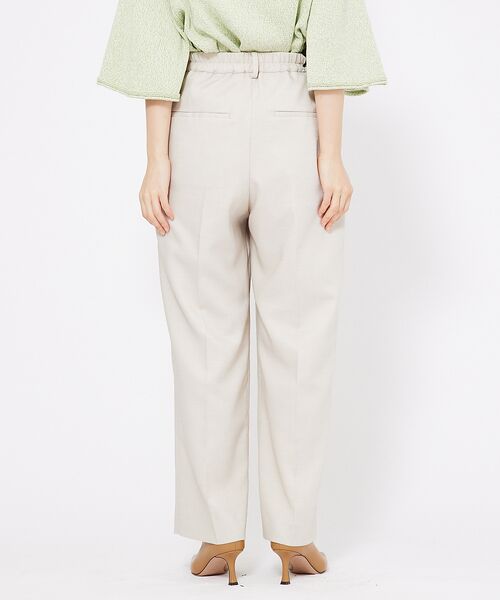 qualite / カリテ スラックス・ドレスパンツ | シャークスキンストレートパンツ | 詳細6