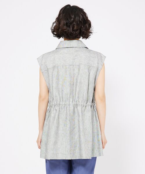 qualite / カリテ ベスト | ラメスラブリネンサファリジレ | 詳細10