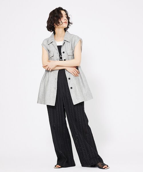 qualite / カリテ サロペット・オールインワン | オーバーレースサロペット | 詳細13