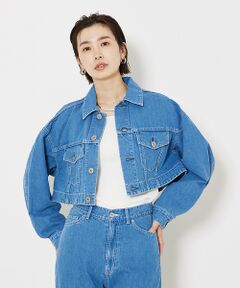 qualite / カリテ テーラードジャケット | コットンリネンデニムショートジャケット