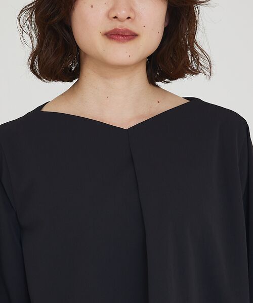 qualite / カリテ シャツ・ブラウス | 2WAYストレッチタックブラウス | 詳細12