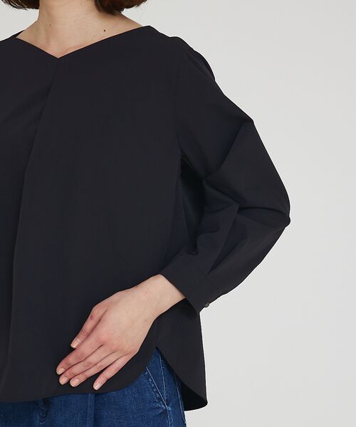 qualite / カリテ シャツ・ブラウス | 2WAYストレッチタックブラウス | 詳細13