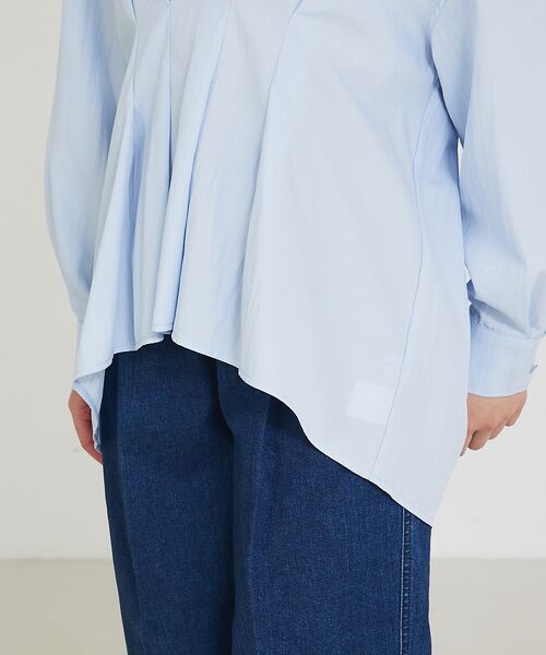 qualite / カリテ シャツ・ブラウス | ウエストタックスキッパーシャツ | 詳細11