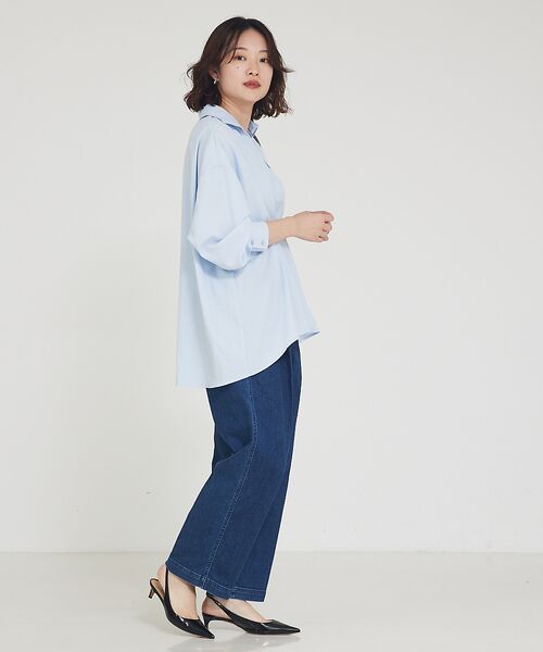 qualite / カリテ シャツ・ブラウス | ウエストタックスキッパーシャツ | 詳細4