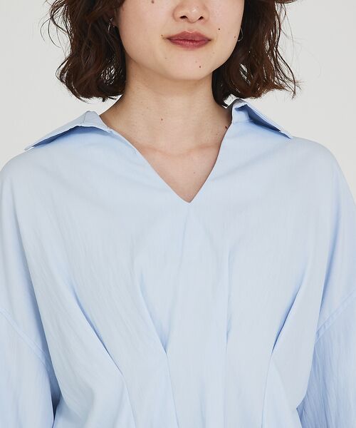 qualite / カリテ シャツ・ブラウス | ウエストタックスキッパーシャツ | 詳細8