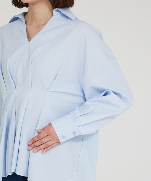 qualite / カリテ シャツ・ブラウス | ウエストタックスキッパーシャツ | 詳細9