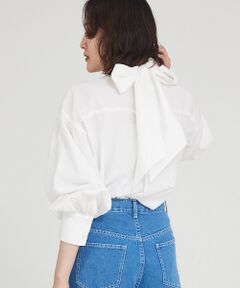qualite / カリテ シャツ・ブラウス | シアーボウタイブラウス