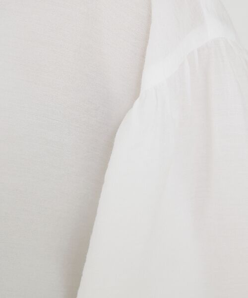 qualite / カリテ シャツ・ブラウス | シアーボウタイブラウス | 詳細12