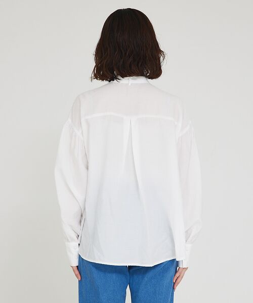 qualite / カリテ シャツ・ブラウス | シアーボウタイブラウス | 詳細6