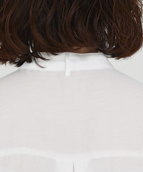 qualite / カリテ シャツ・ブラウス | シアーボウタイブラウス | 詳細7