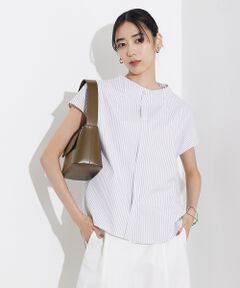 qualite / カリテ シャツ・ブラウス | ハイネックフレンチシャツ