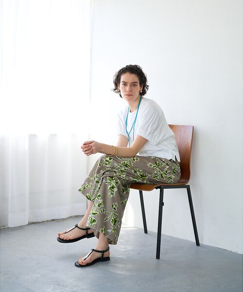 qualite / カリテ Tシャツ | 袖ギャザーカットTOP | 詳細1