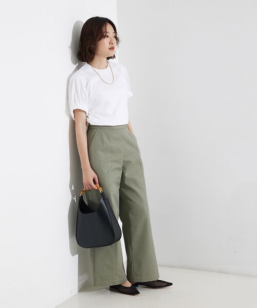 qualite / カリテ Tシャツ | 袖ギャザーカットTOP | 詳細10