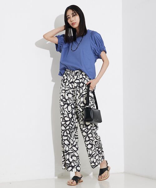 qualite / カリテ Tシャツ | 袖ギャザーカットTOP | 詳細13