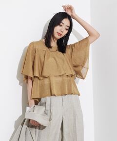 qualite / カリテ ニット・セーター | シャイニーフレアニット