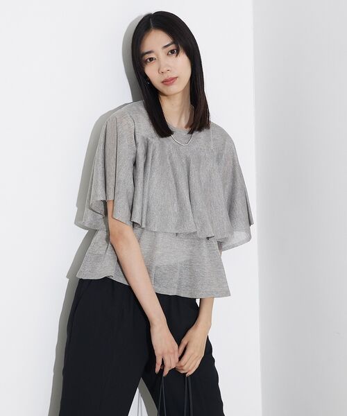 qualite / カリテ ニット・セーター | シャイニーフレアニット | 詳細15