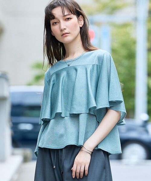 qualite / カリテ ニット・セーター | シャイニーフレアニット | 詳細18