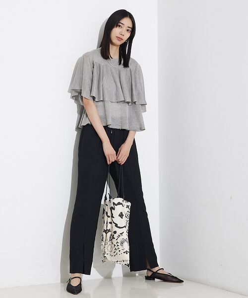 qualite / カリテ ニット・セーター | シャイニーフレアニット | 詳細5