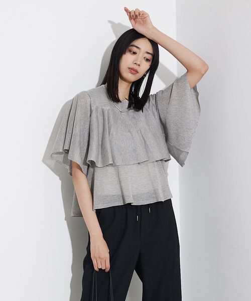 qualite / カリテ ニット・セーター | シャイニーフレアニット | 詳細9