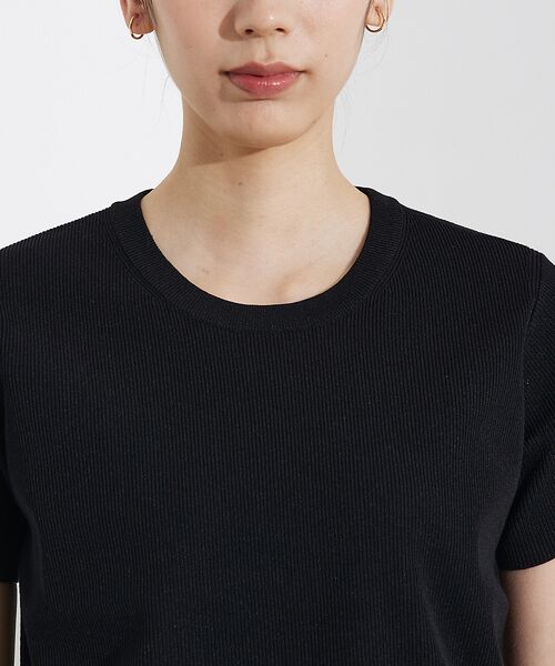 qualite / カリテ Tシャツ | ウォッシャブルニットT | 詳細10