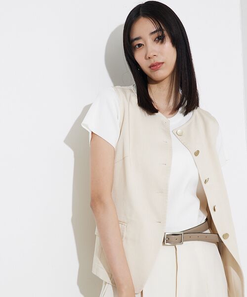 qualite / カリテ Tシャツ | ウォッシャブルニットT | 詳細17