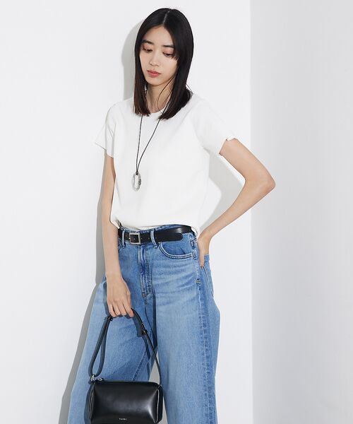 qualite / カリテ Tシャツ | ウォッシャブルニットT | 詳細5