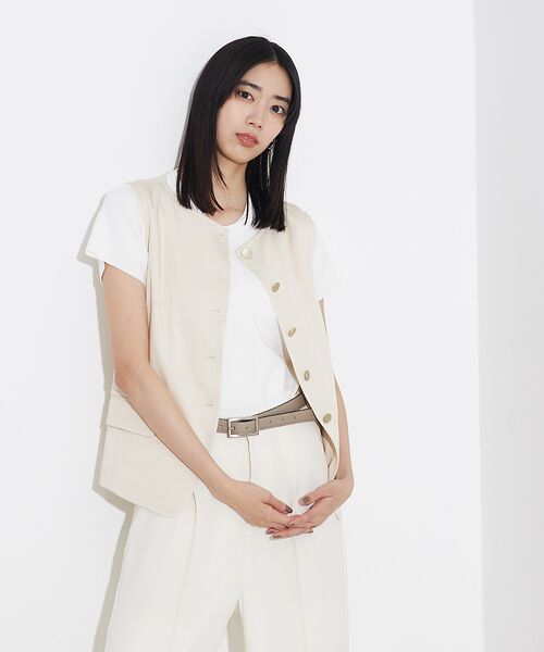 qualite / カリテ Tシャツ | ウォッシャブルニットT | 詳細6