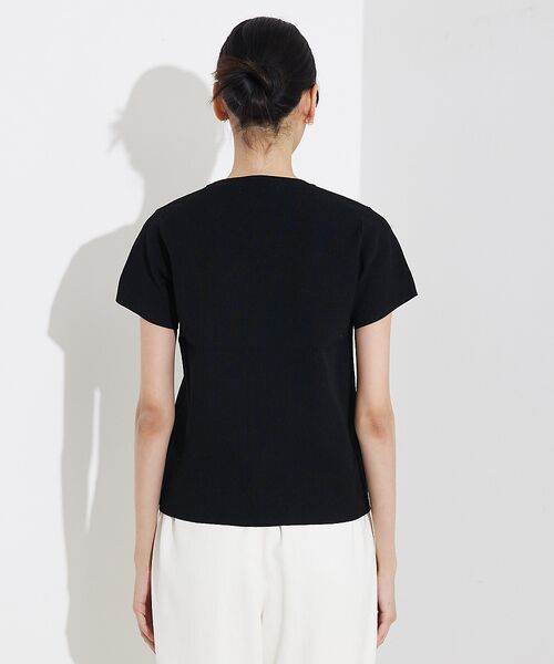 qualite / カリテ Tシャツ | ウォッシャブルニットT | 詳細9