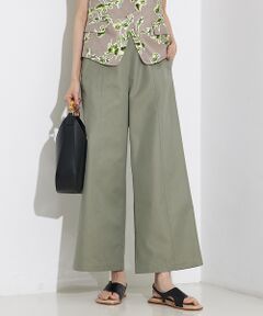 qualite / カリテ パンツ | 撥水ツイルワイドパンツ