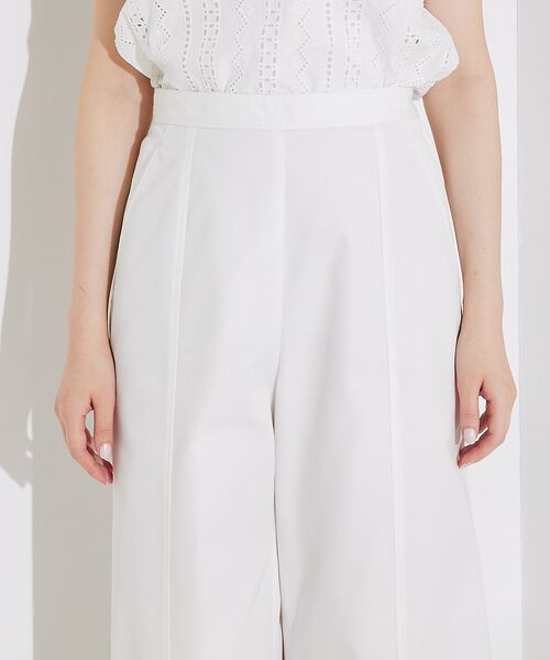 qualite / カリテ パンツ | 撥水ツイルワイドパンツ | 詳細11