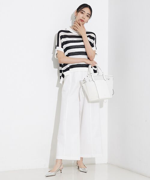 qualite / カリテ パンツ | 撥水ツイルワイドパンツ | 詳細3