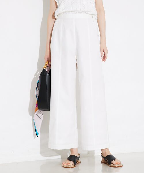 qualite / カリテ パンツ | 撥水ツイルワイドパンツ | 詳細7