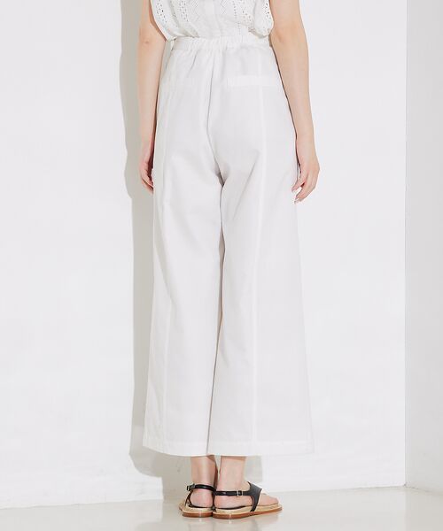 qualite / カリテ パンツ | 撥水ツイルワイドパンツ | 詳細8