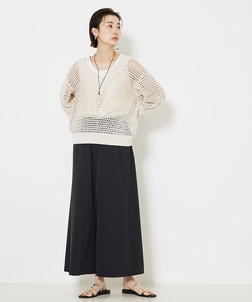 qualite / カリテ パンツ | 2WAYストレッチワイドパンツ | 詳細5