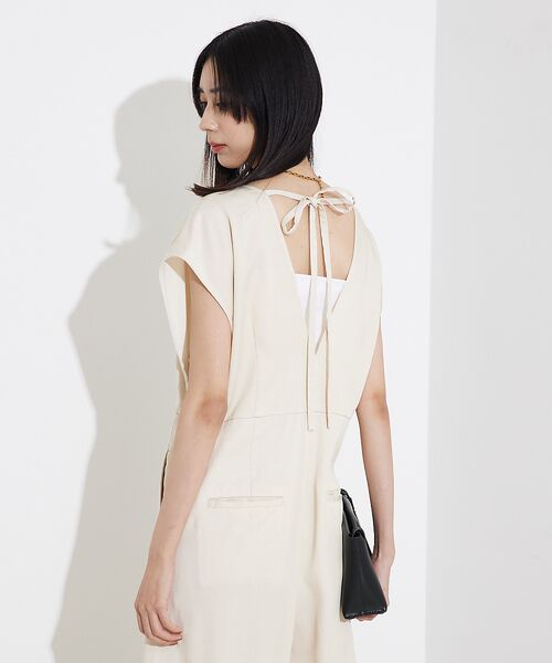 qualite ソフトデニムオールインワン qualite ソフトデニムオールインワン ソフトツイル