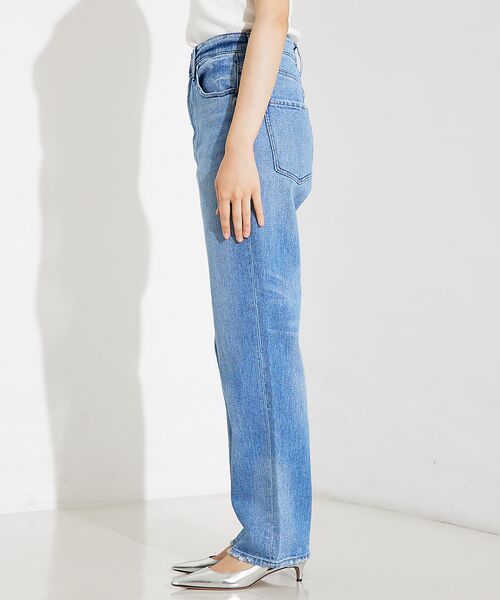 qualite / カリテ デニムパンツ | 【Healthy DENIM】Tallow(タロー)ハイライズストレートデニム | 詳細6