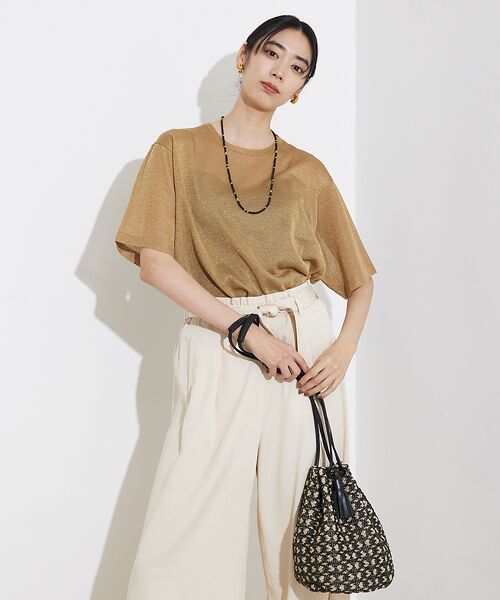 qualite / カリテ ショルダーバッグ | タッセル巾着バック | 詳細12