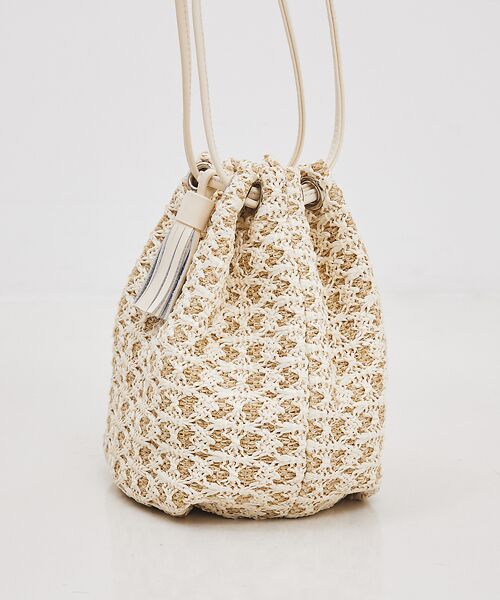 qualite / カリテ ショルダーバッグ | タッセル巾着バック | 詳細18