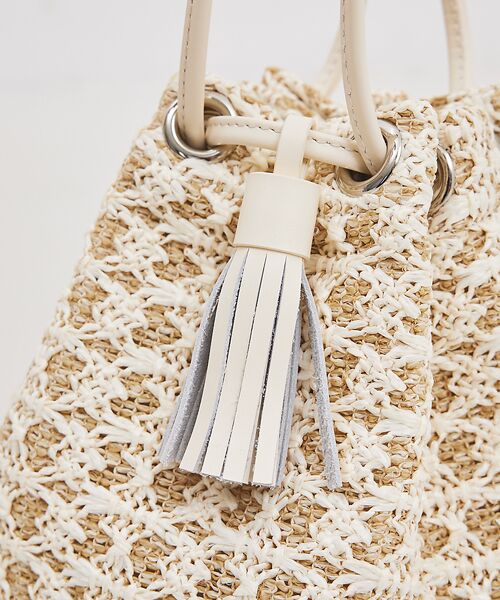 qualite / カリテ ショルダーバッグ | タッセル巾着バック | 詳細20