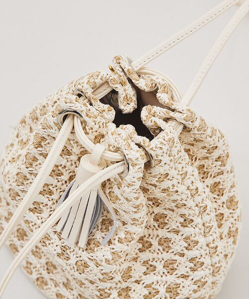 qualite / カリテ ショルダーバッグ | タッセル巾着バック | 詳細23