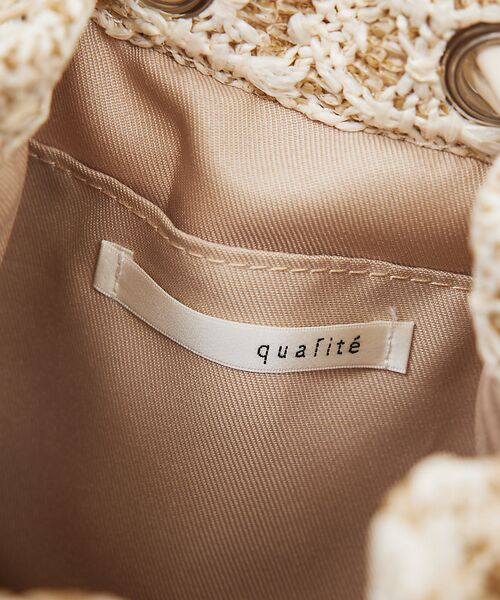 qualite / カリテ ショルダーバッグ | タッセル巾着バック | 詳細24