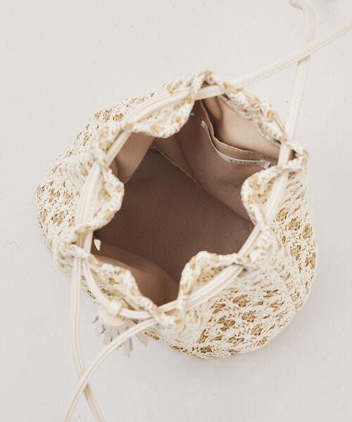 qualite / カリテ ショルダーバッグ | タッセル巾着バック | 詳細25