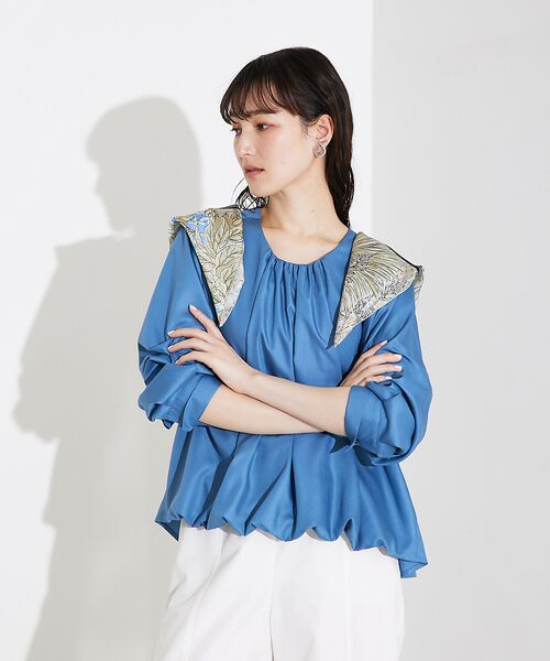 qualite / カリテ バンダナ・スカーフ | 【manipuri】サキュレントガーデン/88×88 | 詳細8