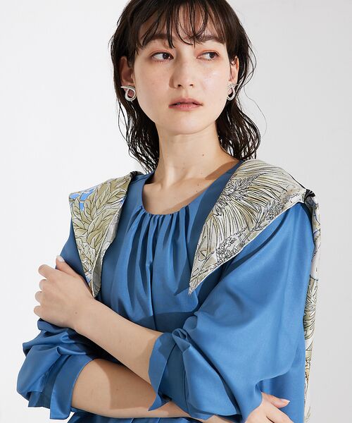 qualite/カリテ 【manipuri】サキュレントガーデン/88×88 ブルー F qualite/カリテ 【manipuri】サキュレントガーデン/88×88 ブルー F