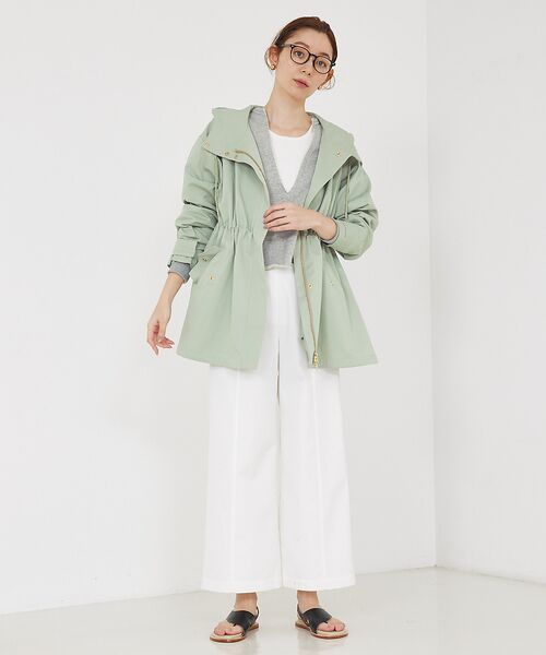 qualite / カリテ ブルゾン | ドロストマウンテンパーカー | 詳細1