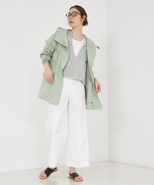 qualite / カリテ ブルゾン | ドロストマウンテンパーカー | 詳細18